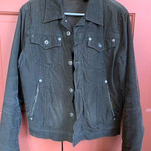 Buffalo David Bitton distressed corduroy jacket (brown)